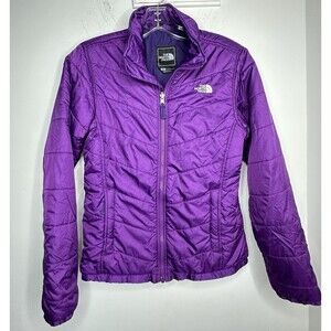 The North Face Jacket Womens Small Purple Inner Liner Puffer Outdoor Parka Hike